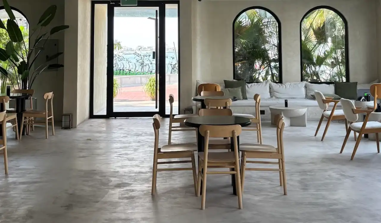 Inside Orto Cafe