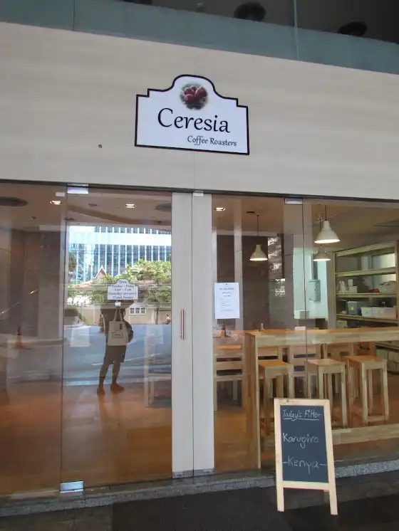 Storefront of Ceresia Coffee Roasters