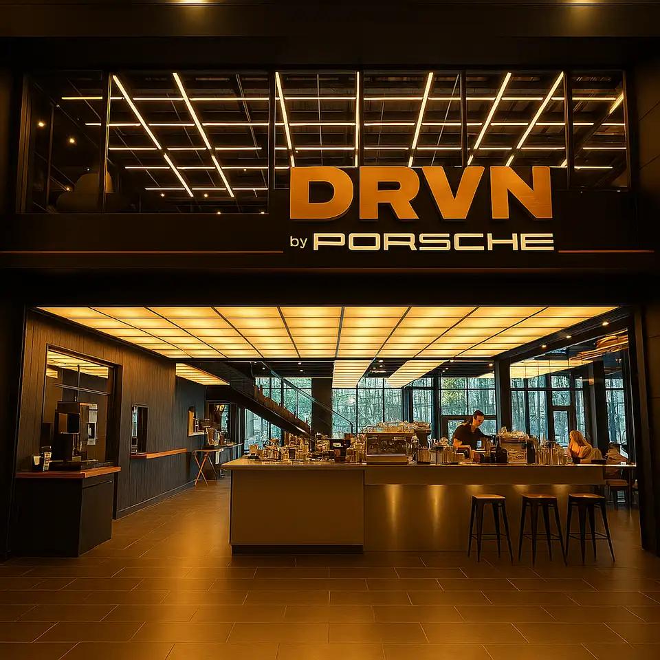 storefront DRVN by PORSCHE